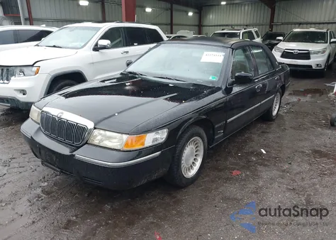 2002 Mercury Grand Marquis Ls from USA, damaged, VIN 2MEFM75W52X610953